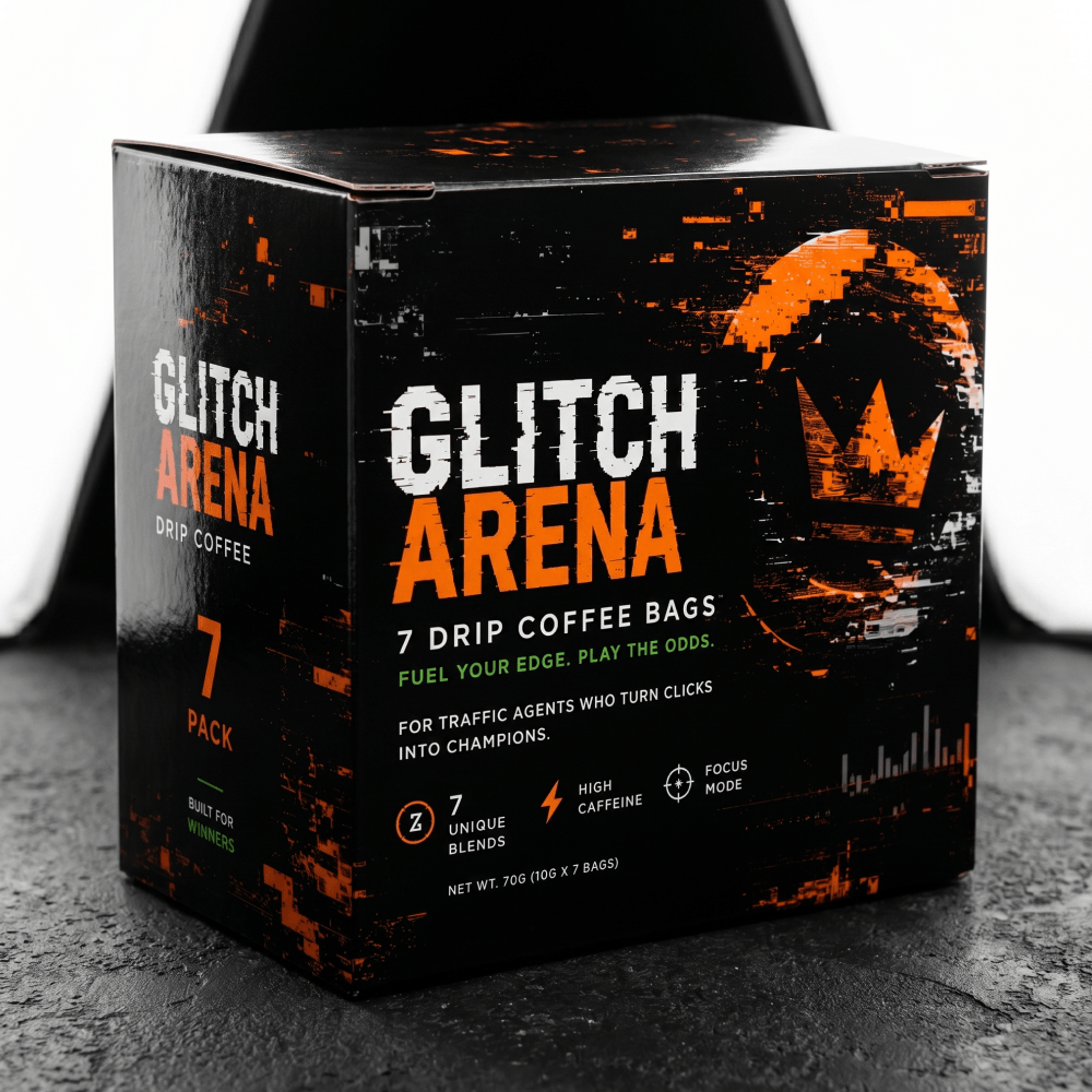 Gift box with drip coffee для GLITCH ARENA